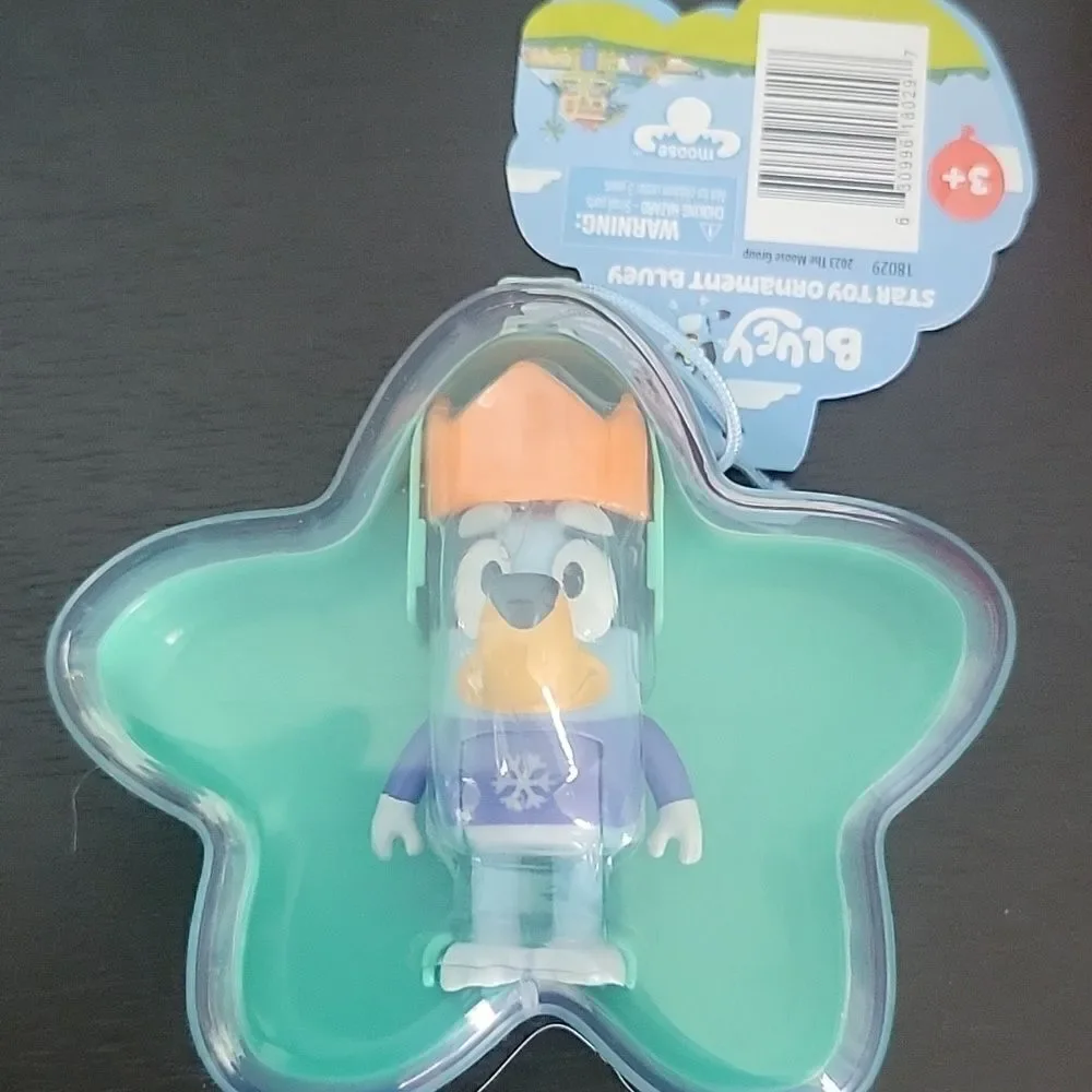 Bluey Toy Star Ornament Figure Set